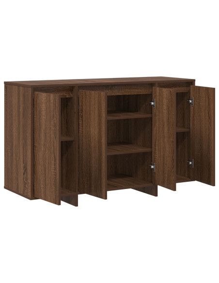 Sideboard Moderno in Rovere Marrone Rovere Marrone