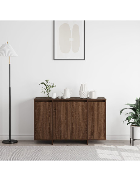 Sideboard Moderno in Rovere Marrone Rovere Marrone