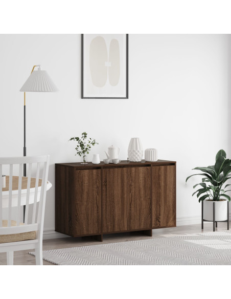 Sideboard Moderno in Rovere Marrone Rovere Marrone