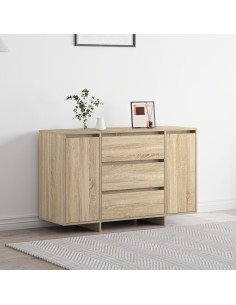 Credenza Rovere Sonoma 120 x 41 x 75 cm Legno multistrato 2