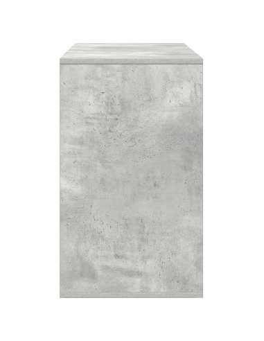 Credenza Grigio cemento 120 x 41 x 75 cm Legno multistrato
