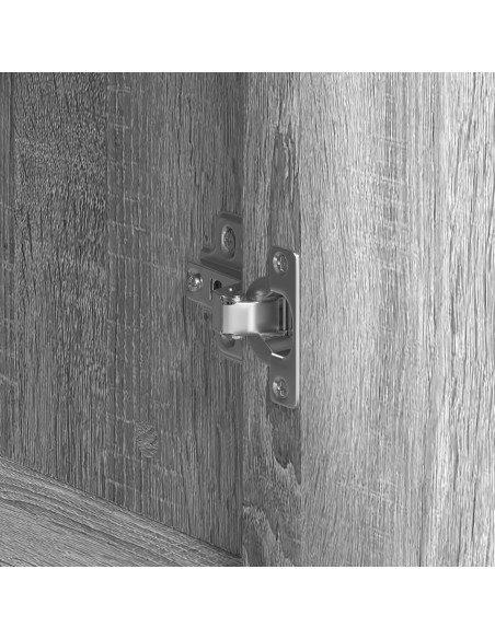 Credenza Grigio Sonoma 120 x 41 x 75 cm Legno multistrato