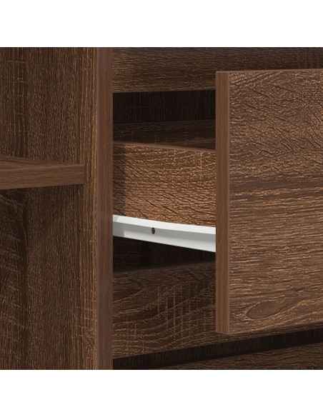 Mobile da Soggiorno Rovere Marrone Legno ingegnerizzato Mobile