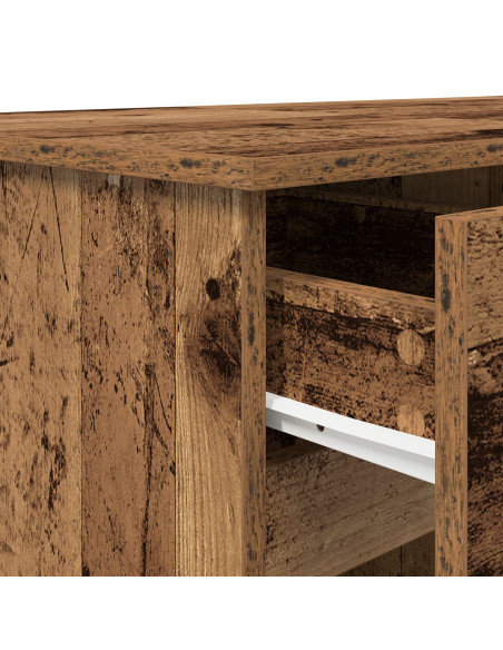 Scrivania in legno vecchio 140x49x76 cm in legno ingegnerizzato