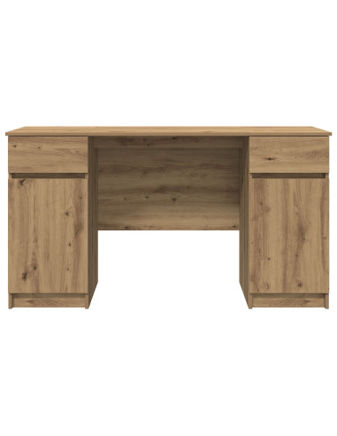Scrivania rovere artigianale 140 x 49 x 76 cm Legno multistrato