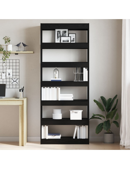 Libreria in rovere nero Rovere nero Legno ingegnerizzato