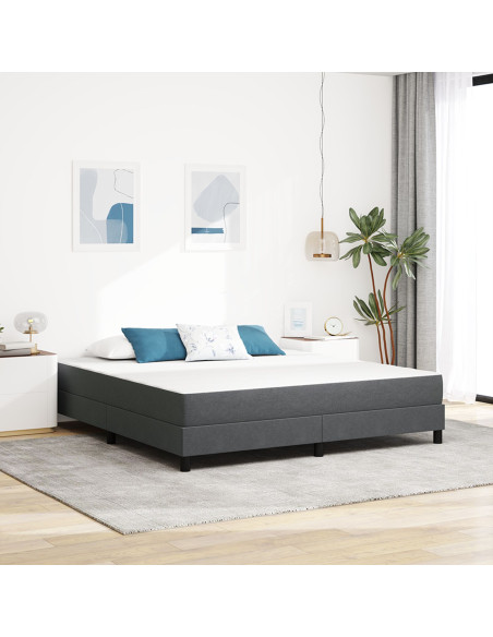 Materasso a Molle Insacchettate Medio  - Grigio scuro - 180x200x20 cm Tessuto