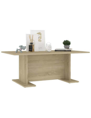 Tavolino Salotto Rovere Sonoma 103,5x60x40 cm Legno Multistrato