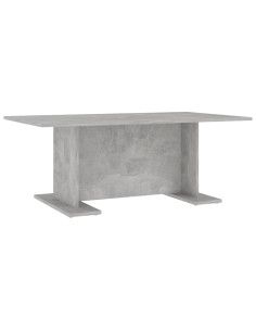 Tavolino Salotto Grigio Cemento 103,5x60x40cm Legno Multistrato 2