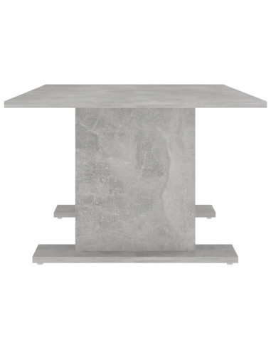 Tavolino Salotto Grigio Cemento 103,5x60x40cm Legno Multistrato