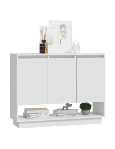 Credenza Bianca 97x31x75 cm in Truciolato