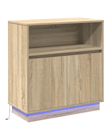 Buffet e credenze  Quercia Sonoma Truciolare Medio Scaffalatura