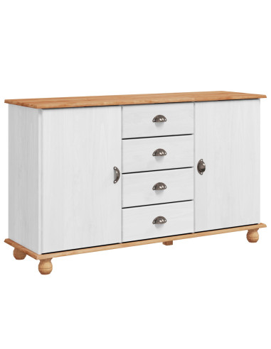 Credenza ASKIM 133,5 x 40 x 79 cm Legno di pino massello