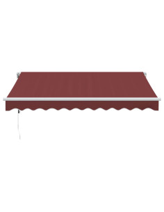 Tenda da Sole Retrattile Automatica Bordò 300x250 cm 2