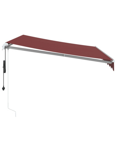 Tenda da Sole Retrattile Automatica Bordò 300x250 cm