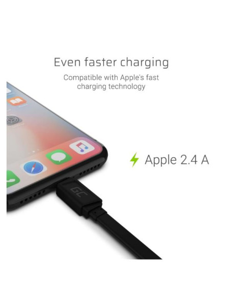CABLE LIGHTNING FLATCABLE 25CM