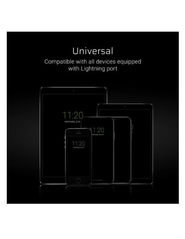 CABLE LIGHTNING FLATCABLE 25CM