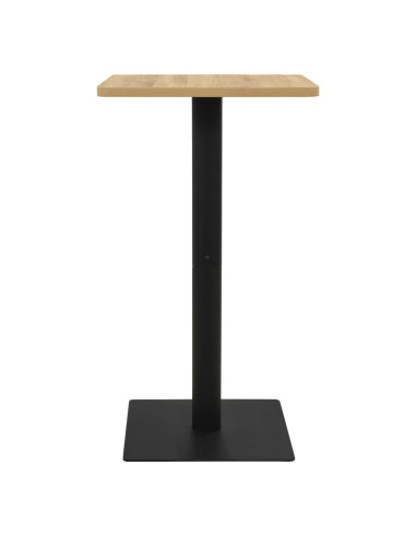 Tavolo da Bistrot Colore Rovere 60x60x107 cm