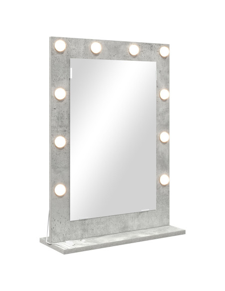 Specchio da Toeletta  Grigio Cemento Cemento 70 x 50 x 18 cm