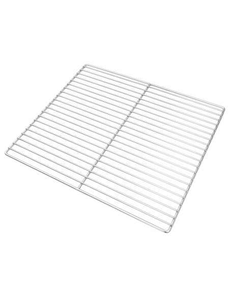 Griglia BBQ  con manici rettangolare 45x40 cm in acciaio inossidabile 304