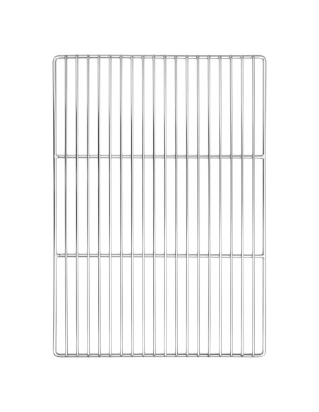 Griglia per BBQ  con Manici Rettangolare 50x35 cm Acciaio Inossidabile 304
