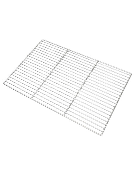 Griglia BBQ  con manici rettangolare 60x40 cm in acciaio inossidabile 304