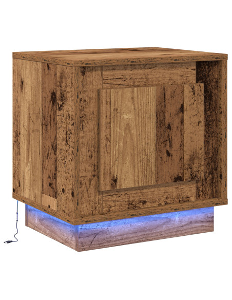 Comodini Legno invecchiato Legno 44 x 34,5 x 45 cm Comodino