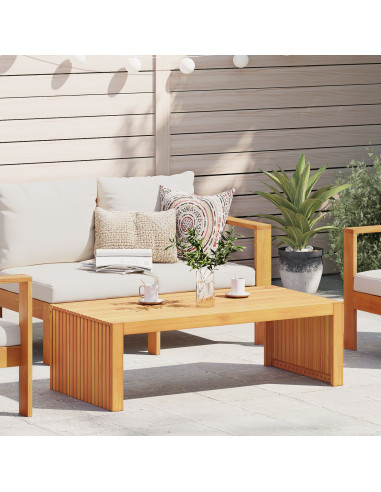 Tavolo laterale Olio Naturale 110 x 55 x 35 cm