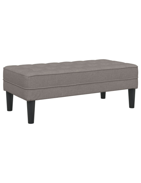 panchina  Tortora 113x57x39 cm Tessuto