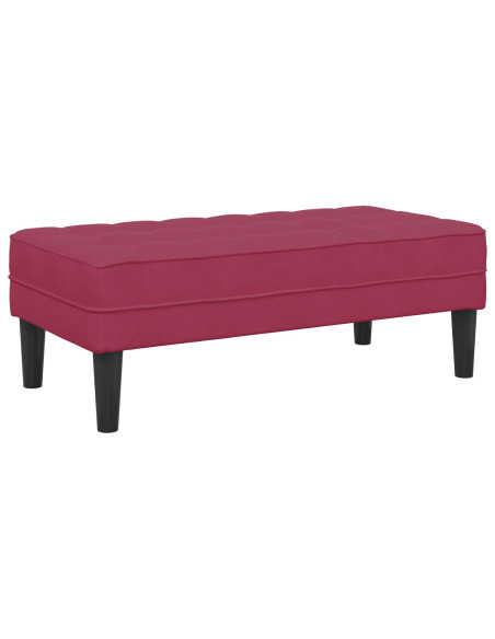 panchine  Rosso vino Poliestere Media Durevole