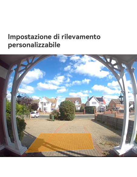 Imou Video Doorbell 2S Kit - mmagine QHD 2K | Batteria da 5000mAh166° D Visione grandangolare | 30° Orizzontale ruotabile | IR