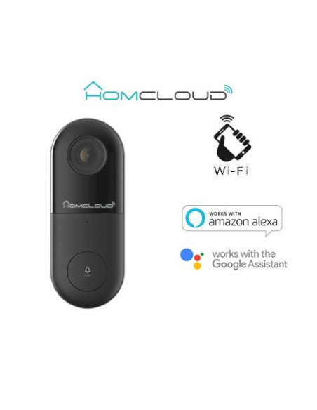 HOMCLOUD VIDEOCITOFONO/CAMPANELLO WIFI 5S OUTDOOR