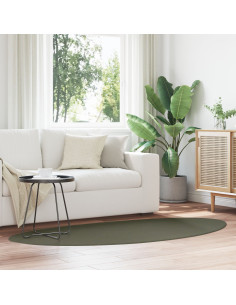 Tappeti per area HUARTE Verde foresta 100 x 200 cm Poliestere