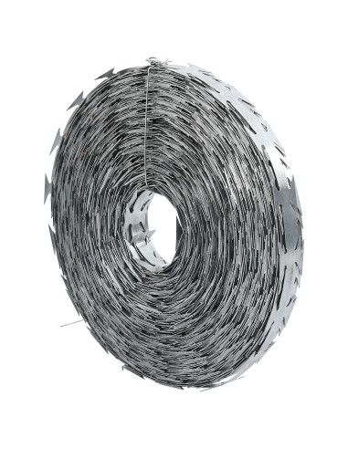 Filo Spinato Argento 5000 x 1,9 cm Acciaio zincato