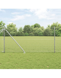 Palo della recinzione Argento 25 x 1 m (maglia 25 x 25 mm)