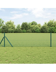 Recinzione in Rete Saldato Verde 1.2 x 25 m
