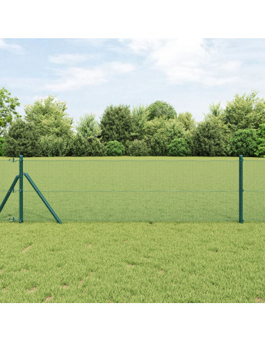 Recinzione in Rete Saldato Verde 1.6 x 25 m