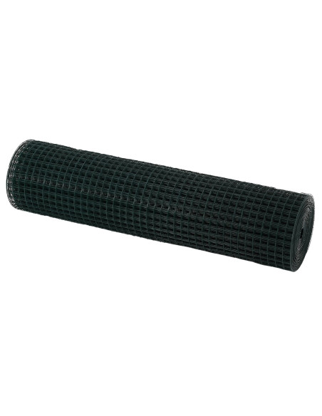 Recinzione in Filo Saldato Verde 0.6x50 m Acciaio