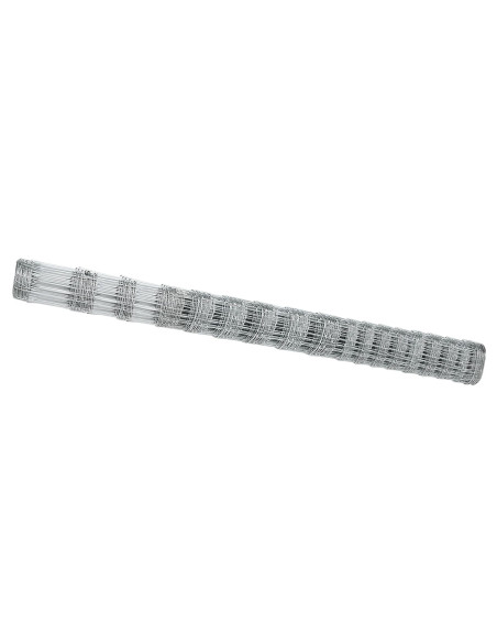 Recinzione per Campi  1.5x25 m in Acciaio Galvanizzato