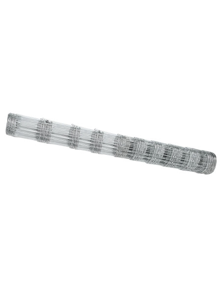 Recinzione da Campo 1,2x50 m Acciaio Galvanizzato