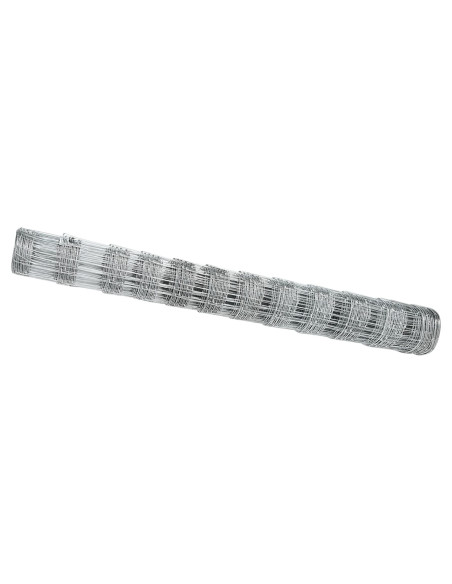 Recinzione da Campo  1,2x50 m Acciaio Galvanizzato