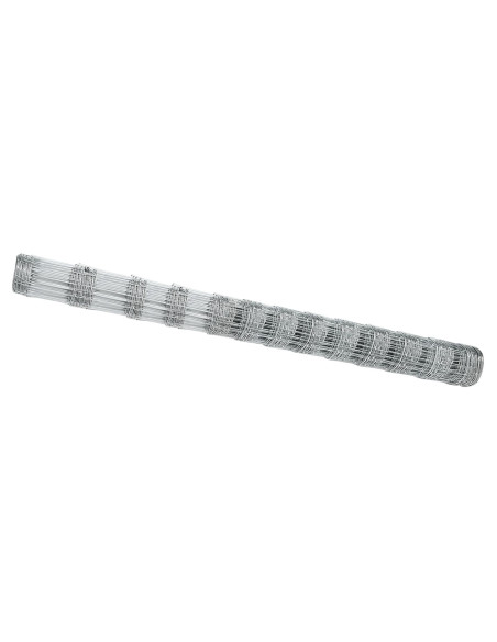 Recinzione da Campo 1,5x50 m Acciaio Galvanizzato