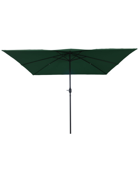 Ombrellone Quadrato da Giardino  295x245 cm Verde
