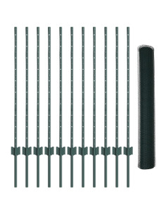 Recinzione con Posto Verde 1 x 25 m Acciaio