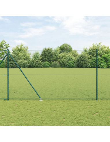 Palo della recinzione Verde 10 x 1,5 m (rete da 13 mm)