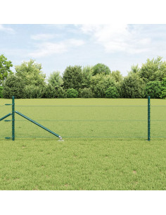 Palo della recinzione Verde 50 x 0,5 m (maglia 13 mm)