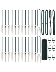 Palo della recinzione Verde 50 x 0,6 m (maglia da 25 mm)