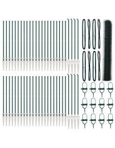 Palo della recinzione Verde 100 x 1,2 m (rete da 36 mm)