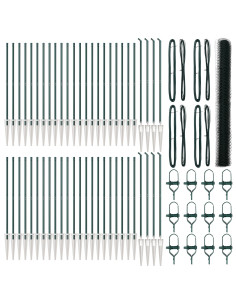 Palo della recinzione Verde 100 x 1,5 m (rete da 36 mm)