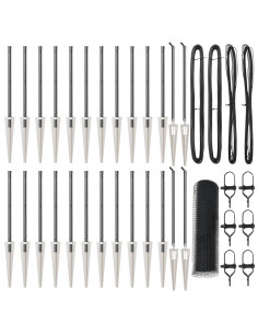 Palo della recinzione Grigio 50 x 0,4 m (rete da 25 mm)